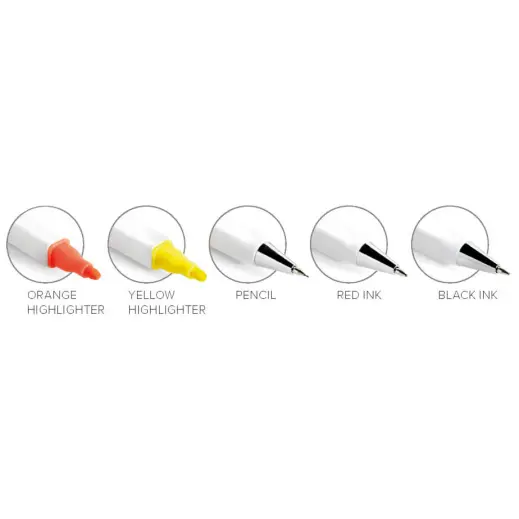 Altitude Trendy Writing Set Info Icons